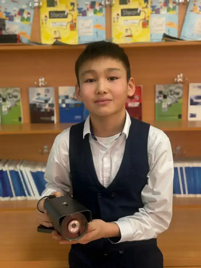 В Астане школьник разработал систему безопасности для туалетов в школе-гимназии №49 Астане