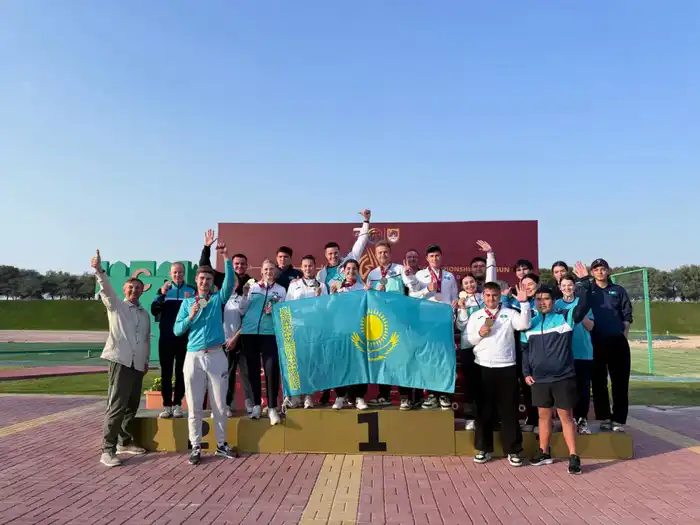 Стрельба на высоте: Казахстанская сборная установила новые рекорды и взошла на пьедестал чемпионата Азии по стендовой стрельбе Астане