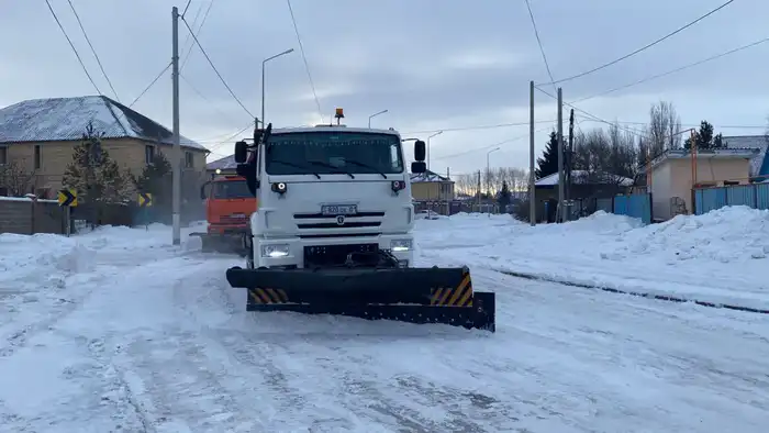 Астана: вывезено 2,8 млн кубометров снега Астане