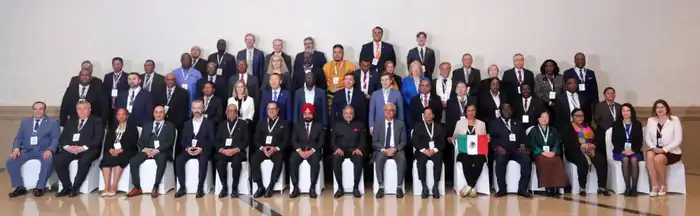 Казахстанская делегация на конференции в Нью-Дели Астане