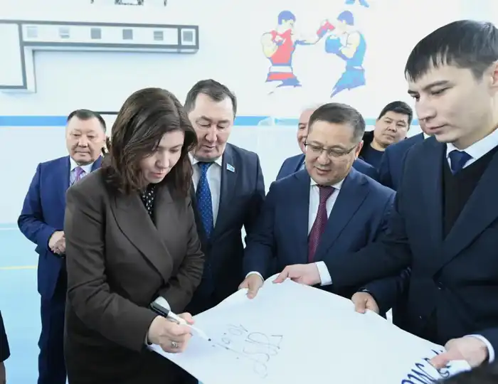 В отдаленном селе Кызылординской области открыта современная школа (2)