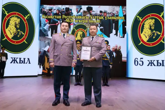 65 лет: Военная часть, которая охраняет мир! Астане