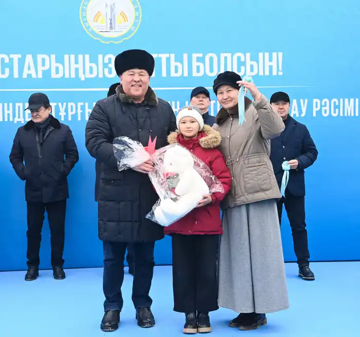 80 семей получили новое жилье в поселке Жанакорган (6)