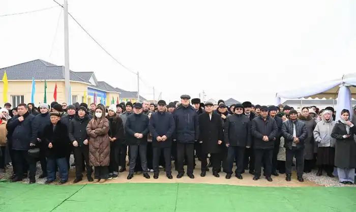80 семей получили новое жилье в поселке Жанакорган (10)