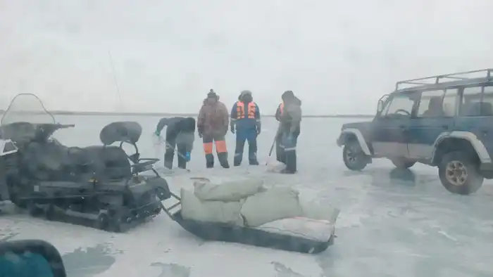 В бухте Бертыс на озере Балхаш изъято 6 километров браконьерских сетей Астане