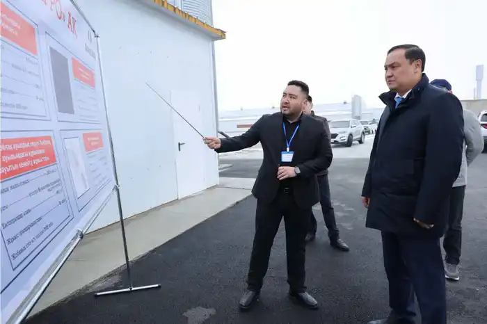 Ербол Карашукеев ознакомился с развитием сельского хозяйства в Байзакском районе (4)