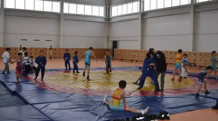 В Шалкарском районе открыты два новых спортивных комплекса для массового спорта Астане