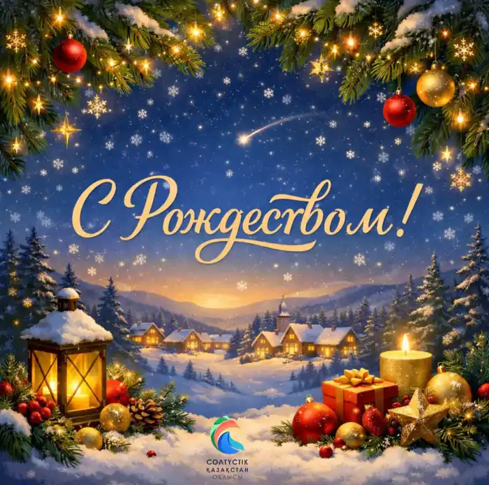 Аким СКО желает здоровья и мира православным христианам с Рождеством Астане
