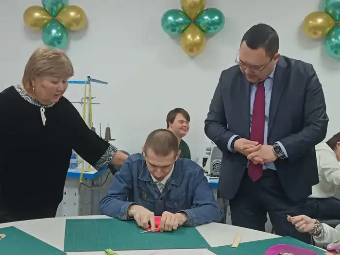 Создание мастерской в Алматы для трудовой реабилитации и социальной адаптации людей с особыми потребностями Астане
