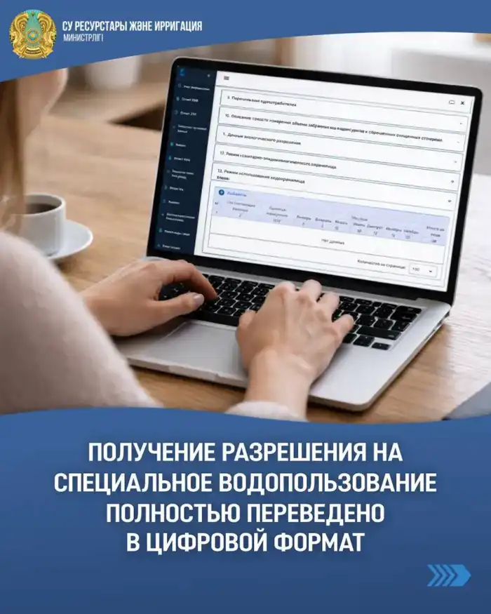 Новое цифровое водопользование в нашем регионе Астане