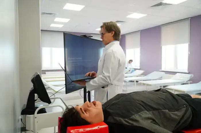 Новая поликлиника на 1000 посещений в смену открыта в Косшы, Казахстан Астане