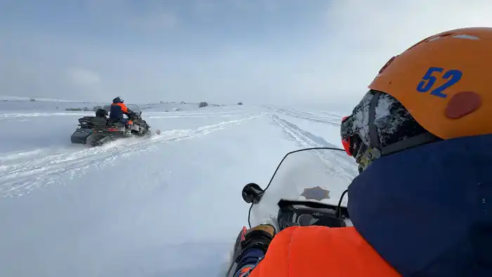 Учения спасателей МЧС по поисково-спасательным работам в Восточно-Казахстанской области Астане