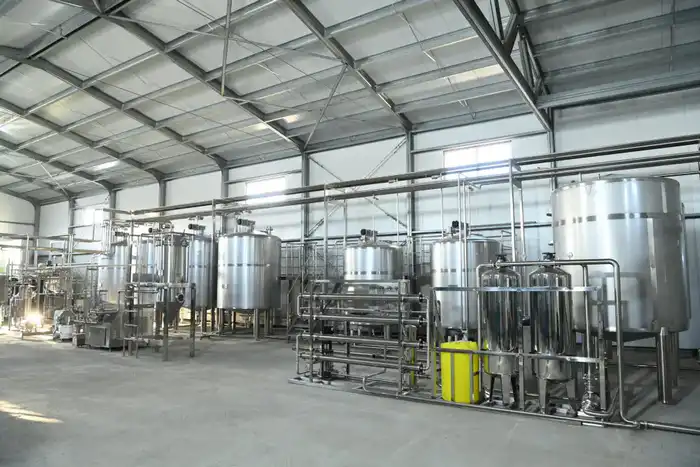 Глава региона проверил строительство завода по производству сухого порошка из верблюжьего молока (3)