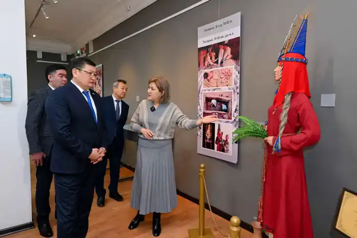 Выставка археологических артефактов в Семее Астане