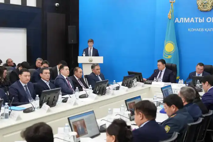 Совещание по водным ресурсам в Алматинской области меры водосбережения и диверсификация посевов Астане