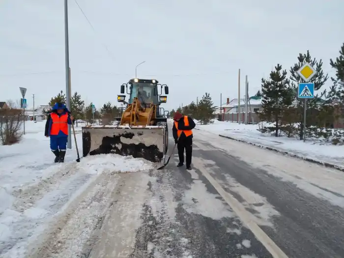 Более двух миллионов кубометров снега вывезли из Астаны с начала зимы (2)