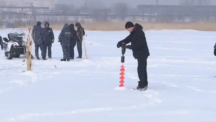 Зимняя защита подо льдом: как аэрация спасает рыбу в Карагандинской области Астане