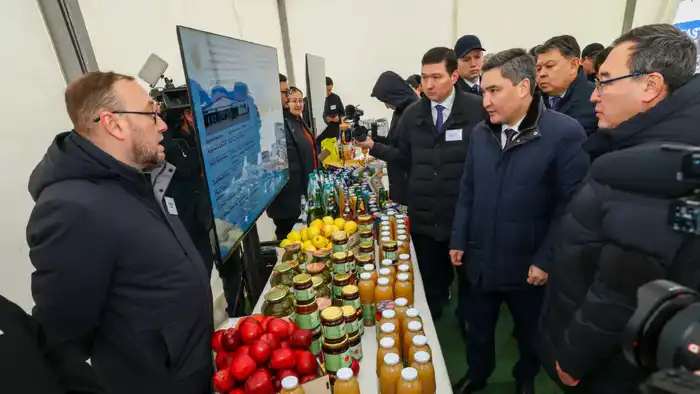 Премьер-министр посетил ряд предприятий Алматинской области и ознакомился с объемами привлеченных инвестиций (7)