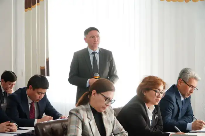 Аким области обсудил развитие Аршалынского района Астане