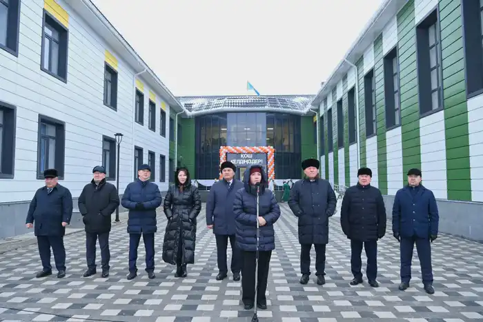 В селе Жаланаш Аральского района сдана в эксплуатацию школа на 150 мест (2)