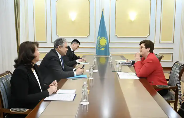 Встреча МИД Казахстана и Посла Германии Астане