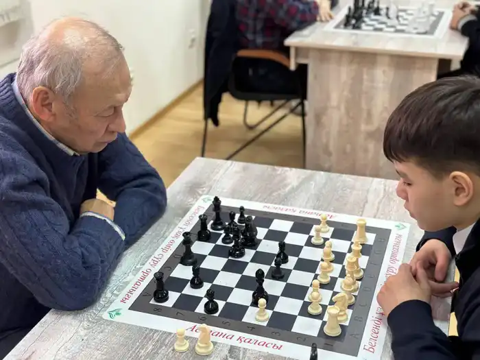 Товарищеский шахматный турнир в Астане Астане