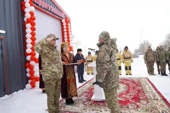 Пожарный пост открылся в селе Шолпан Астане