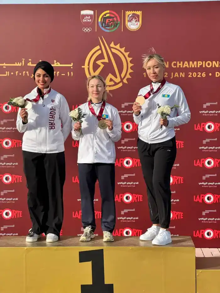 Мировые и азиатские рекорды: сборная Казахстана стала лидером общего командного зачета чемпионата Азии по стендовой стрельбе (3)