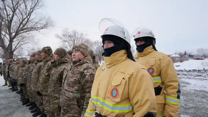 154-й пост «Ауыл құтқарушылары»: безопаснее вместе! Астане