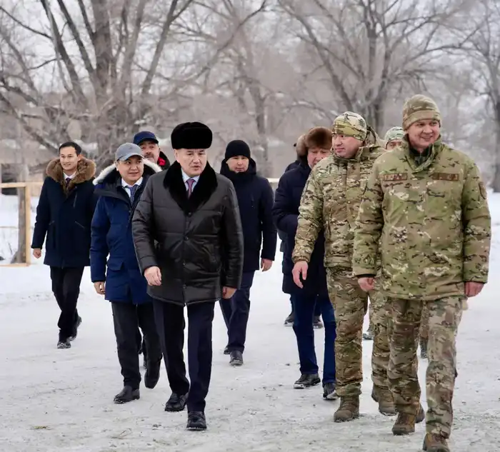 В районе Улкен Нарын открыт добровольный пожарный пост (2)