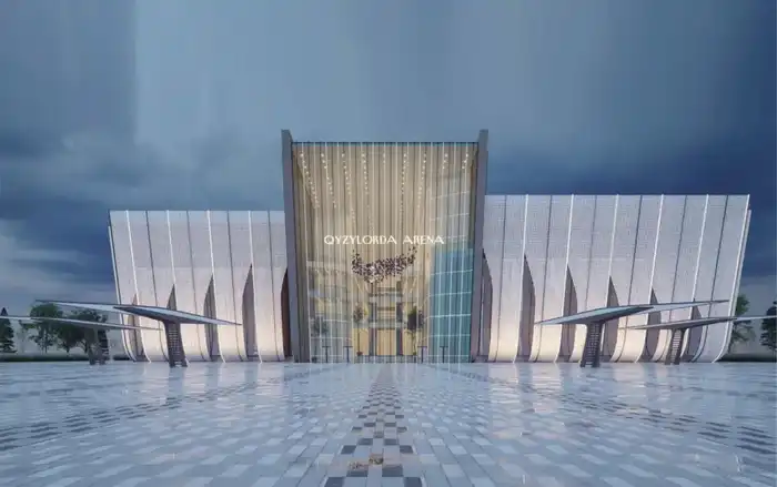 Строительство многофункционального спортивного комплекса в Кызылорде набирает обороты (6)