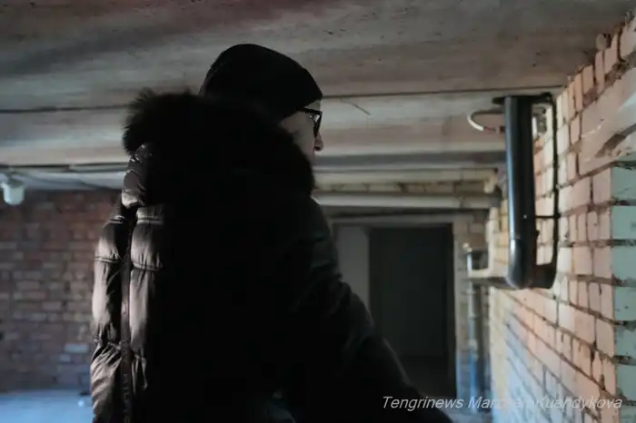 Техэтаж в одном из подъездов ЖК "Степной 2", Астана 