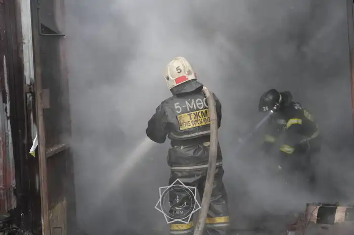 пожар Астана