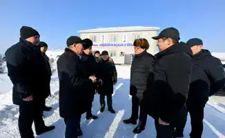 Глава региона Берик Уали посетил крестьянские хозяйства Бескарагайского района