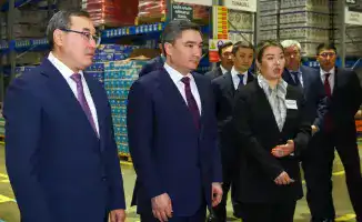 Премьер-министр осмотрел предприятия Алматинской области