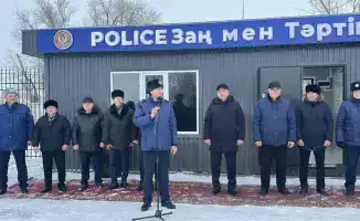 Открытие нового пункта приема граждан и участкового пункта полиции в Жангалинском районе ЗКО