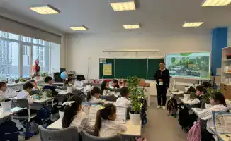 В школе №115 столицы представлен экологический проект «От ростка к фито-классу»