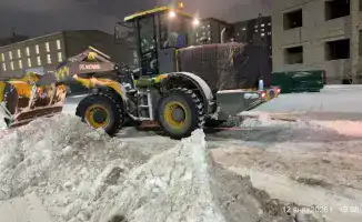 Снегопад в Астане: 50 тысяч кубометров за сутки!