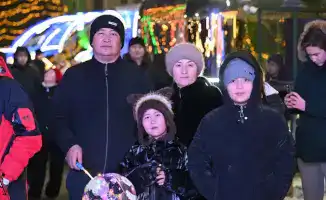 Праздничное новогоднее мероприятие в Семее собрало более 10 тысяч участников