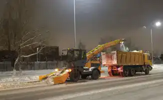 Вывоз снега из Астаны более 1,6 млн кубометров за зимний сезон