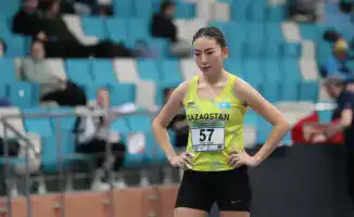 Акбаян Нурмамет побеждает на зимнем чемпионате Казахстана по лёгкой атлетике, завоевывая шестое золото