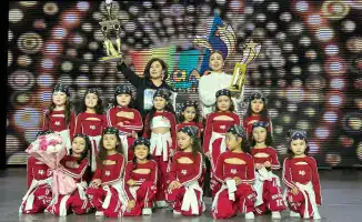 Каркаралинские танцоры завоевали Гран-при на фестивале Бала шабыты в Астане