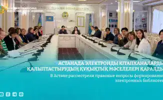 В Астане обсуждают авторское право в электронных библиотеках