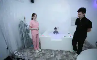 Жанаозен: открытие реабилитационного центра для детей