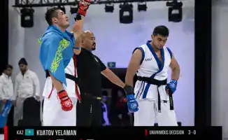 Сержант Еламан Куатов стал первым военнослужащим Казахстана, завоевавшим золото чемпионата Азии