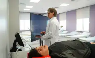 Новая поликлиника на 1000 посещений в смену открыта в Косшы, Казахстан