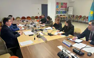 Вице-министр Ербол Тасжуреков и представитель ПРООН Катаржина Вавьернина обсудили проекты устойчивого сельского хозяйства