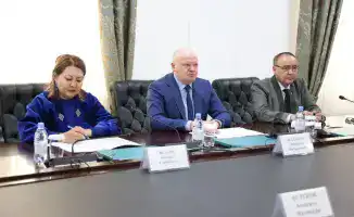 Обсуждение сотрудничества в сфере повышения качества судейских кадров на встрече Дмитрия Малахова и Алихана Байменова