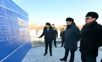 Аким области поставил задачу завершить строительство недостроенных объектов в Абайском районе до начала летних каникул