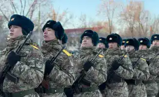 Военная присяга младшего брата в Национальной гвардии